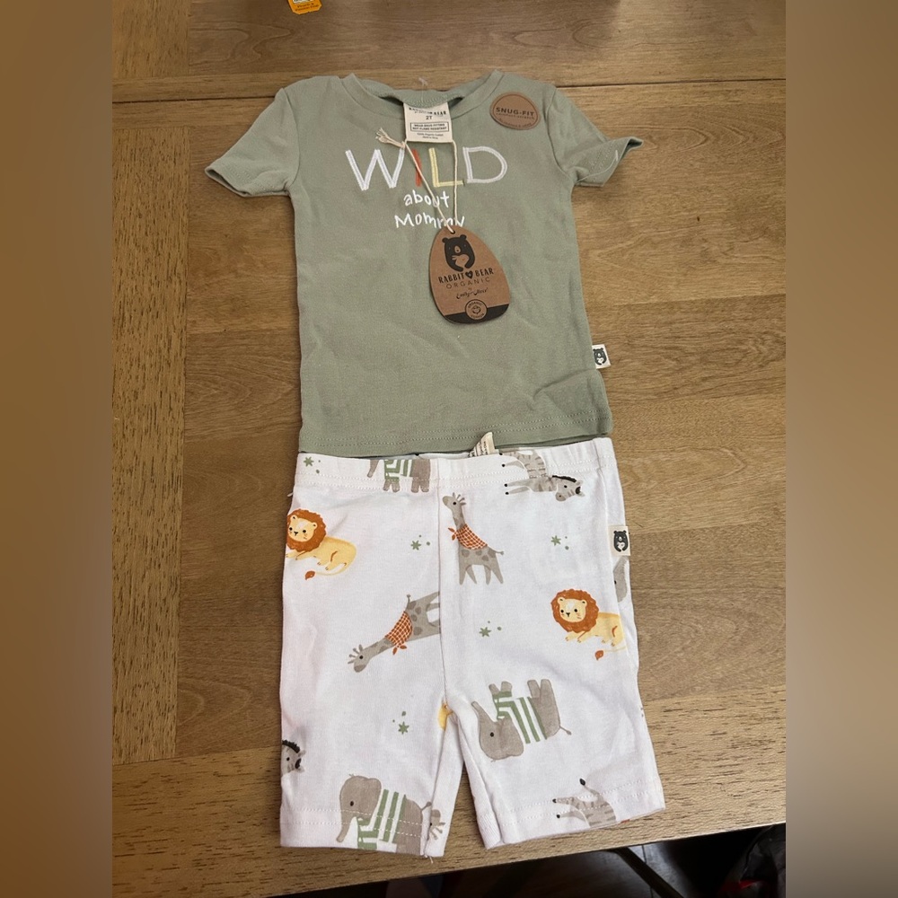 Brand new t shirt and shirt combo size 2T
